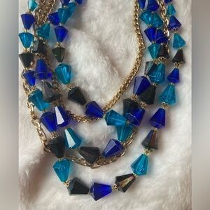 Vintage Germany Multi‎ Strands Beaded Necklace